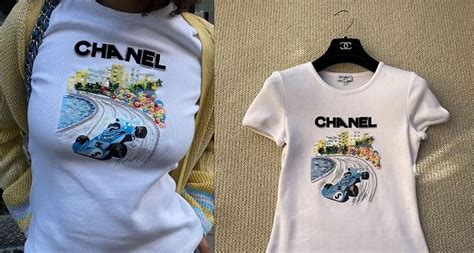 chanel f1 shirt price.